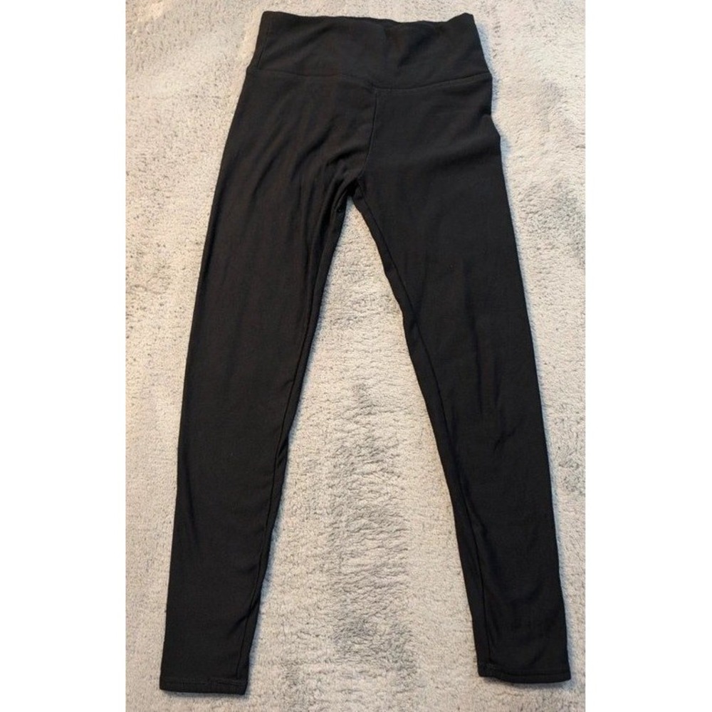 Orvis Classic Collection Women's Fleece Lined Leggings ~ Black ~ Size Large~Soft